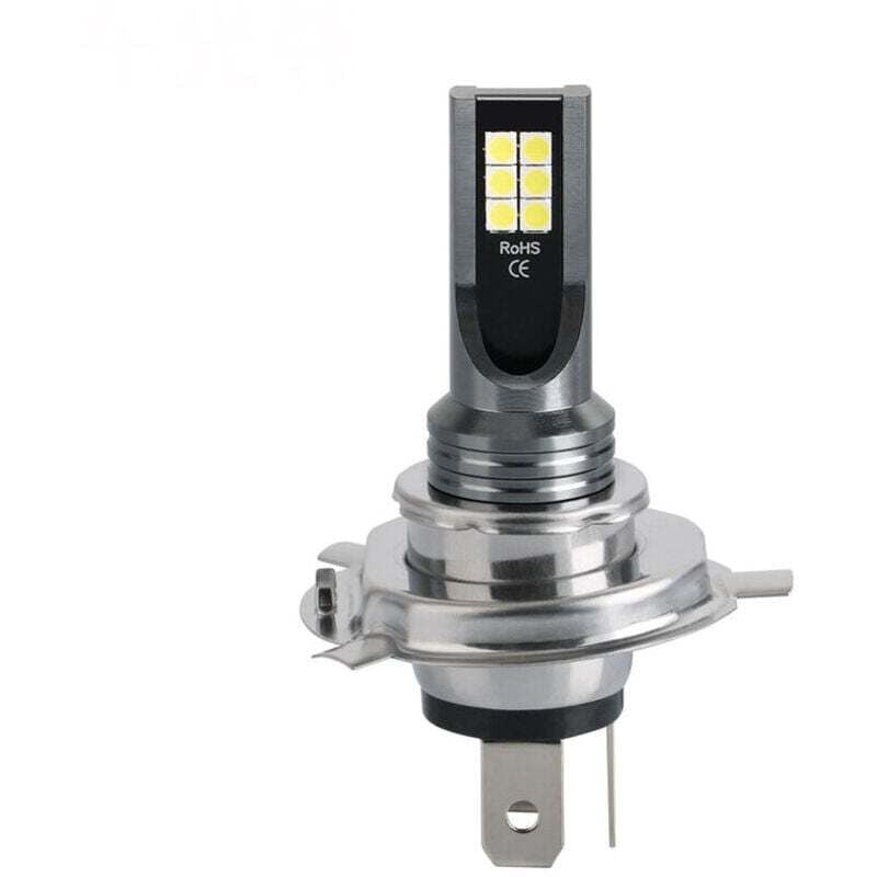 Image of H7 LED-Lampe – 12 V DC LED-Autoscheinwerferlampe – Halogen-Ersatzlampe und Xenon-Kit – 6500 K Weiß