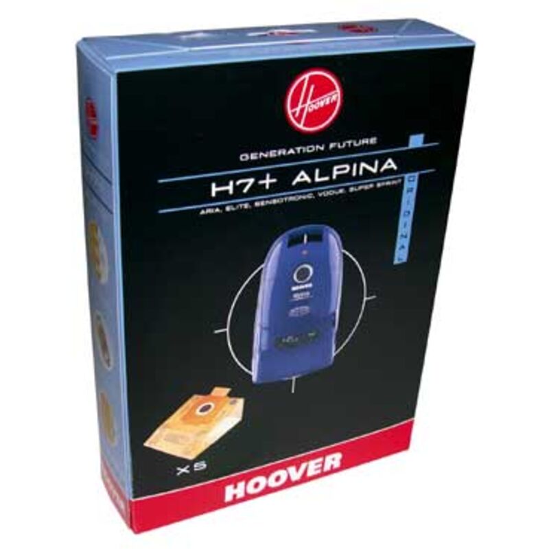 HOOVER H7+ - 5 sacs aspirateurs HOOVER Origine H7+