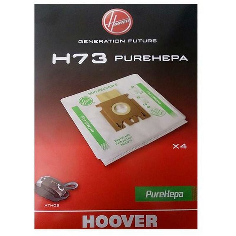 H73 Boite de 4 sacs microfibre