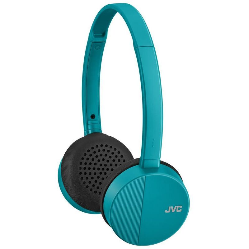 

JVC - HA-S24W-Z Bluetooth - Auriculares de Diadema Diadema Diadema Diadema con Volumen Ajustable, Color Turquesa