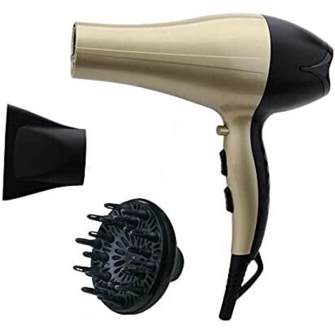 Haartrockner mit Ionendiffusor 1900-2300w 9x22,5x28cm edm