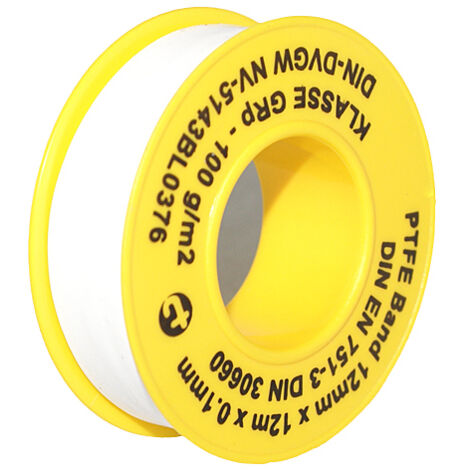 Haas ALLGAS-PTFE-Gewindedichtband , DIN-DVGW "FRp"