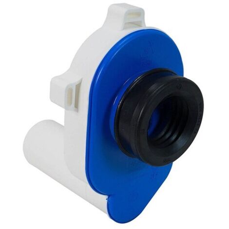HAAS OHA PE-Urinal-Absaugsifon - Ablauf waagerecht - passend für DN 50 - mit Dichtung - 6280