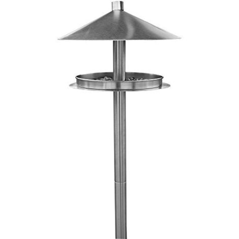 Habau 1772 Alimentatore in metallo in acciaio inossidabile con supporto