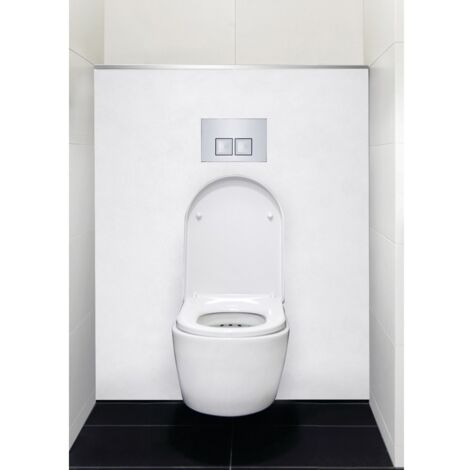 Habillage bâti-support Décofast - Lazer - Blanc satiné - 1500x1200mm - Blanc satiné