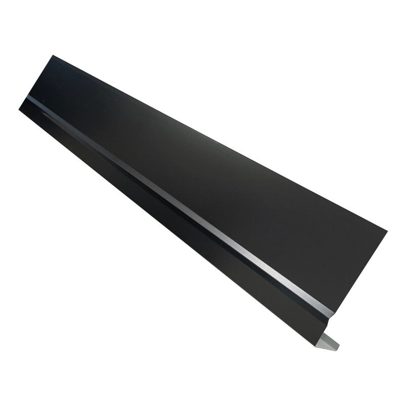 Habillage de bandeau en alu 2m avec pointe de diamant - NG18 - Hauteur 170 mm - ALUHOME