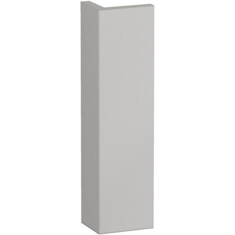 Habillage de caisson Duravit L-CUBE pour profondeur de caisson 477mm / 547mm blanc brillant