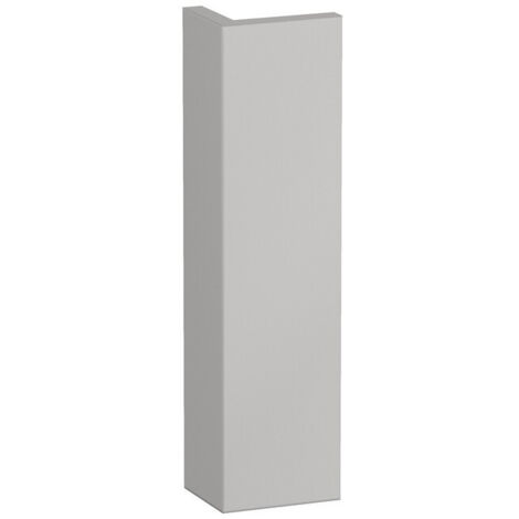 Habillage de caisson Duravit L-CUBE pour profondeur de caisson 477mm / 547mm blanc mat