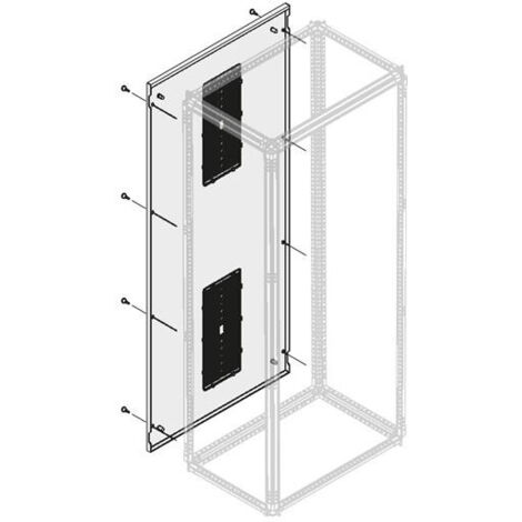 Habillage de fond Ventille IP30 H 2000mm L 600mm (x1) 1STQ007644A0000 ABB PPEA2060