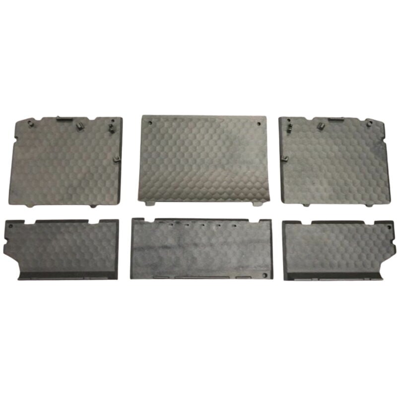 Habillage de foyer pour inserts de cheminée Salzburg de Olsberg - fonte - 6 pièces