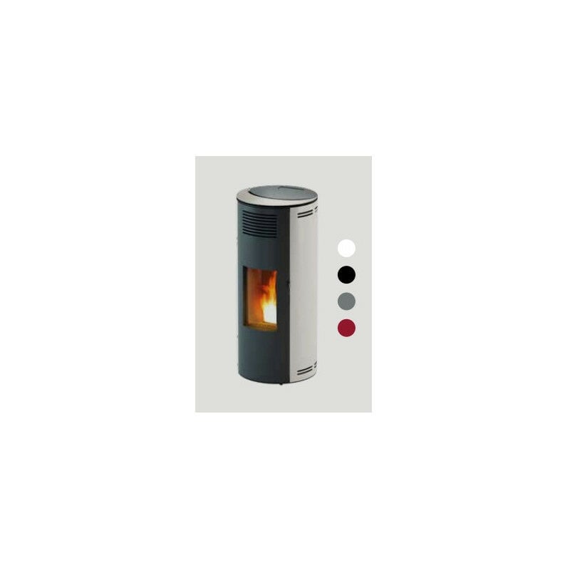 Habillage Poêle à granulés minta air 8 S1 RED noir