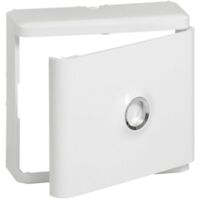 Habillage + porte blanche pour platine de branchement DRIVIA - Legrand