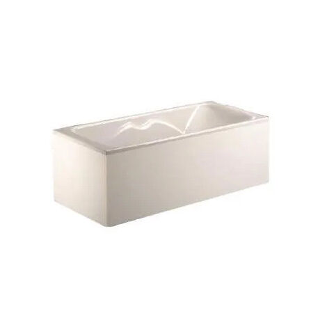 Retour façade de baignoire mélaminé L670 mm blanc - Néova
