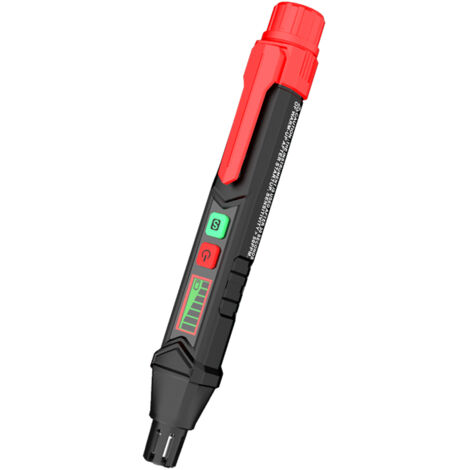 HABOTEST HT60 Tragbarer Gasleckdetektor – Tragbarer Detektor für brennbare Gase mit akustischem und optischem Alarm und LCD-Bildschirm – Erkennt Methan, Propan und Erdgas