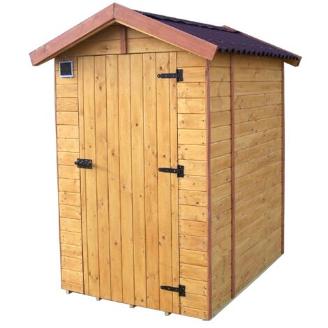 Habrita Abri WC en panneaux de bois - 1,35 m²