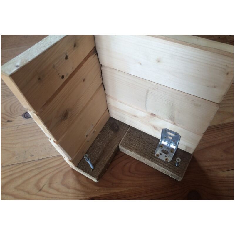 Kit soubassement abri - Protection dalle béton - Fixation abri - Habrita