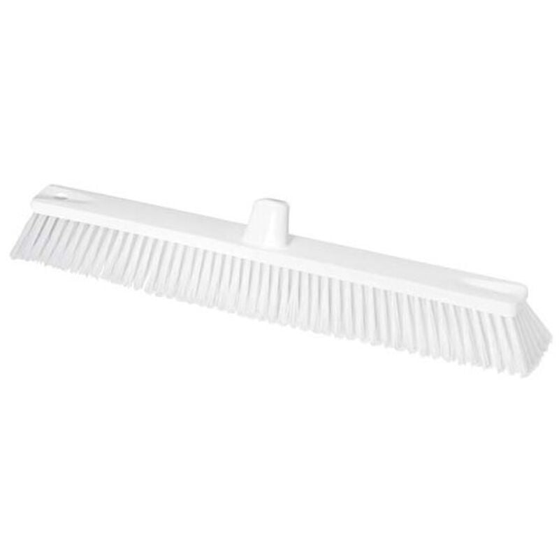 Balai HACCP L. 600 mm épaisseur des poils 0,50 mm blanc