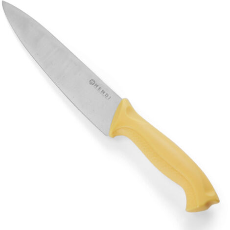 HACCP Geflügel-Kochmesser 320 mm - Gelb - HENDI 842638
