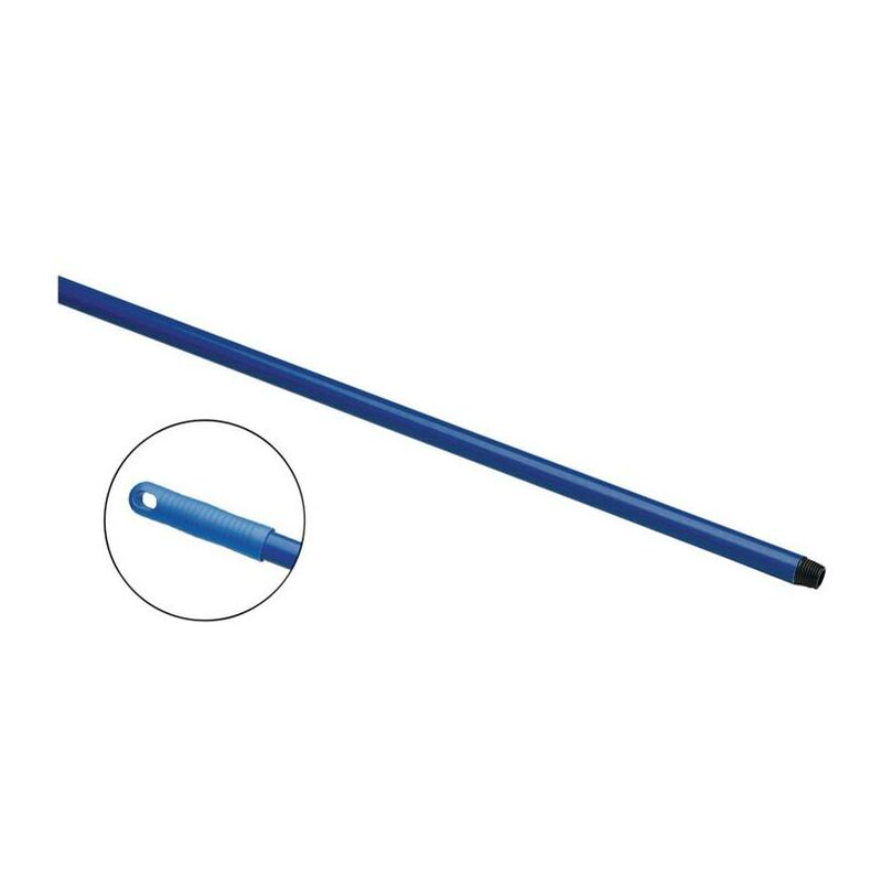 Nölle Profi Brush - Manche à balai haccp longueur 1500 mm fibres de verre bleu