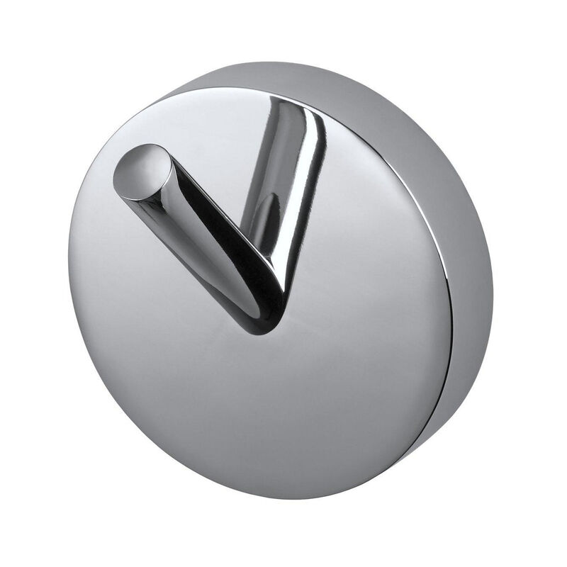 Kosmos Crochet de serviette simple - chrome - Haceka