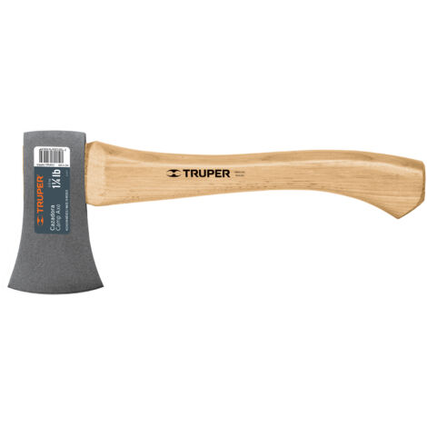 Hacha cazador con mango de madera - 565 g - 35 cm