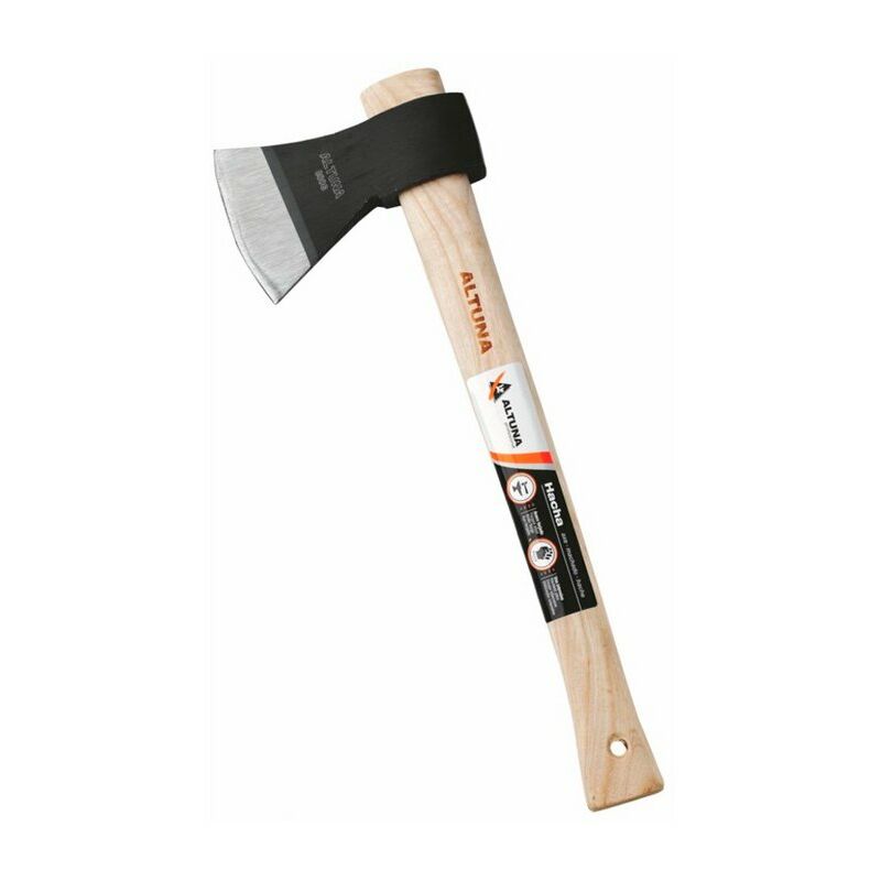 

Hacha con mango de madera 60cm