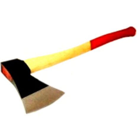 HACHA CON PERFORACIÓN, MANGO DE MADERA 0,9 KG - TIE 0,9 S