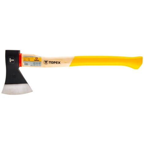 Hacha de 1600 g con mango de madera.