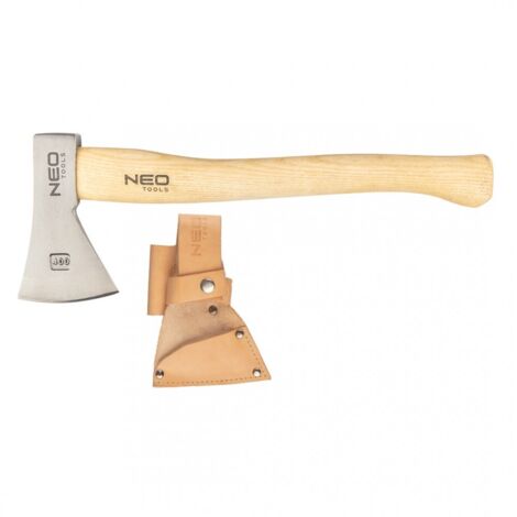 Hacha de bushcraft NEO TOOLS de 400 g: compacta y duradera