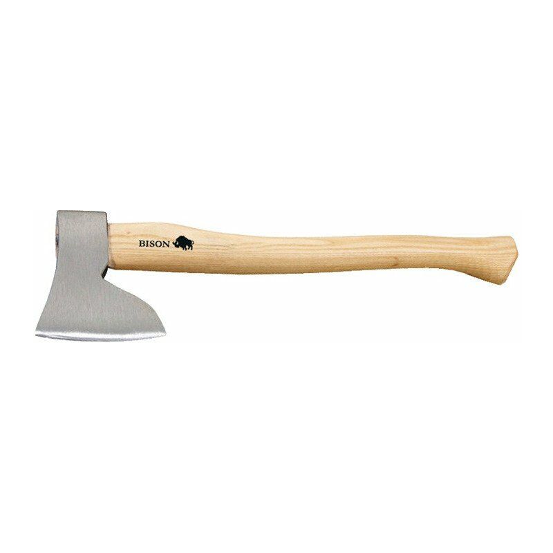 

Hacha de cazador y exterior G.500g mango L.330mm mango fresno - Bison