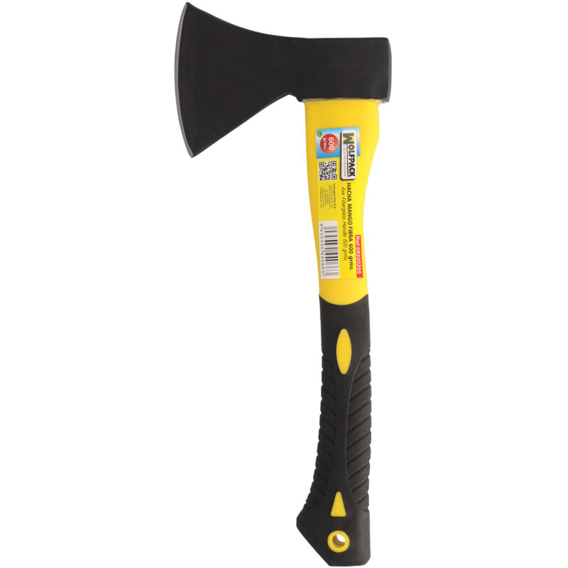 Wolfpack - Hache avec manche en fibre de verre 600 grammes.