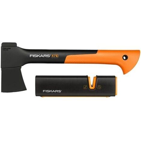 Hache Fiskars X7 XS + Taille-crayon