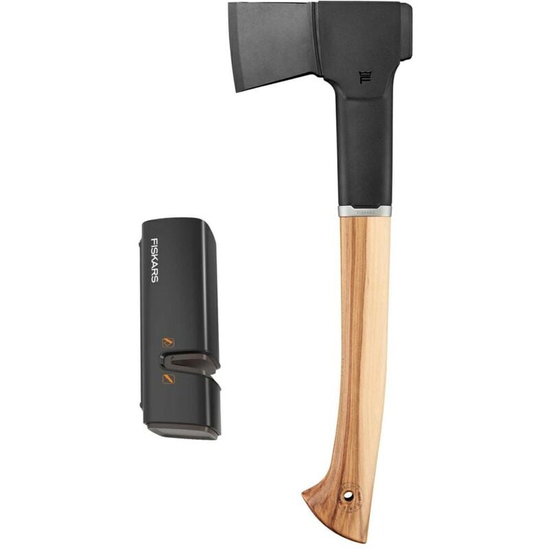 Fiskars Hache De Charpent Norden N10 (1051143) + Aiguiseur
