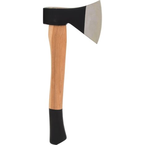 Hachette canadienne, tete 600 G, manche HICKORY maintenu avec coins en acier - KS Tools 140.2062