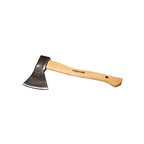 Hâchette Forgée De Haute Qualité Pour Les Travaux En Forêt Et Jardin. Manche En Frêne Verni. Longueur: 380mm - Poids: 1080g.
