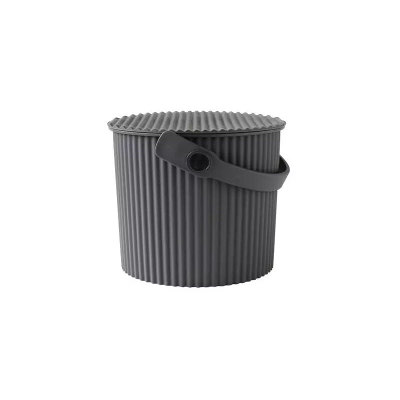 Hachiman - Omnioutil petit seau s Uni Gris 8 litres