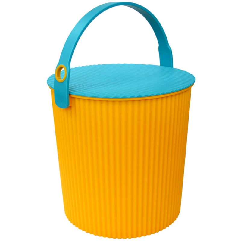 Hachiman - Omnioutil Seau moyen l Orange 10 litres