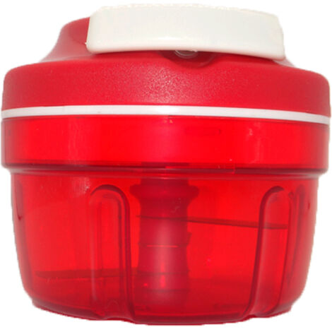Hachoir à oignons de cuisine -rouge -coupe-légumes de cuisine