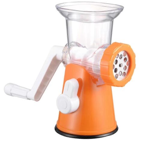 Hachoir à viande manuel en acier inoxydable, machine à hacher la viande