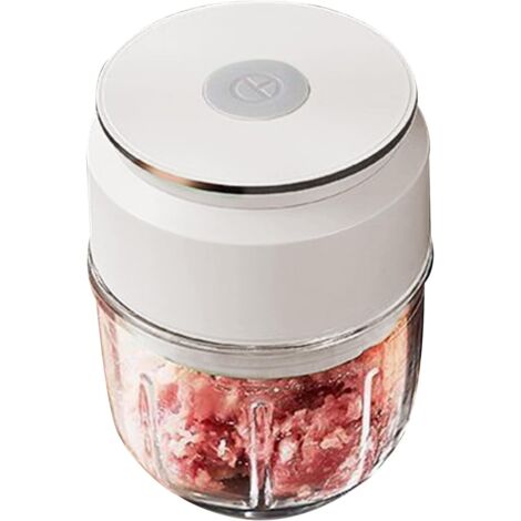 Hachoir Électrique Mini Broyeur de Légumes Rechargeable USB Préparateur De