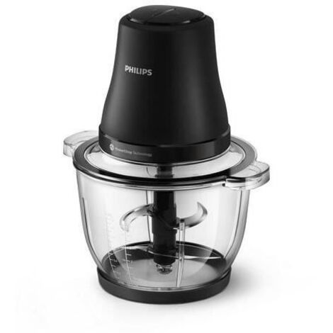 Hachoir électrique - PHILIPS Série 3000 - HR1502/00 - 500 W - Noir