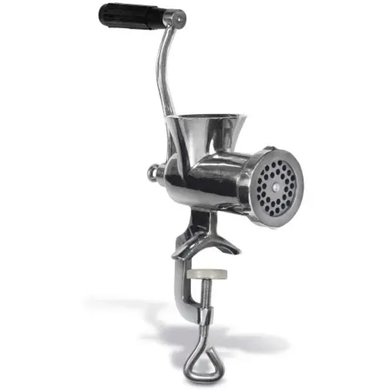 REBER  8691N hachoir &agrave; viande manuel en acier inoxydable No. 8 plaque al&eacute;sage 4.5 mm