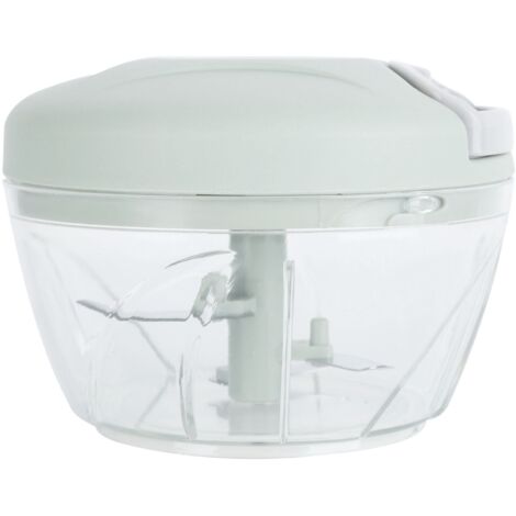Hachoir Manuel 500ml Vert pour Légumes, Fruits et Viande avec Cordon