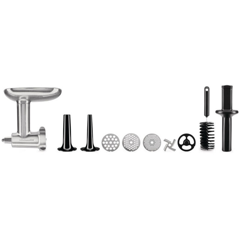 Accessoire hachoir à viande en métal pour robot artisan Kitchenaid 5ksmmga