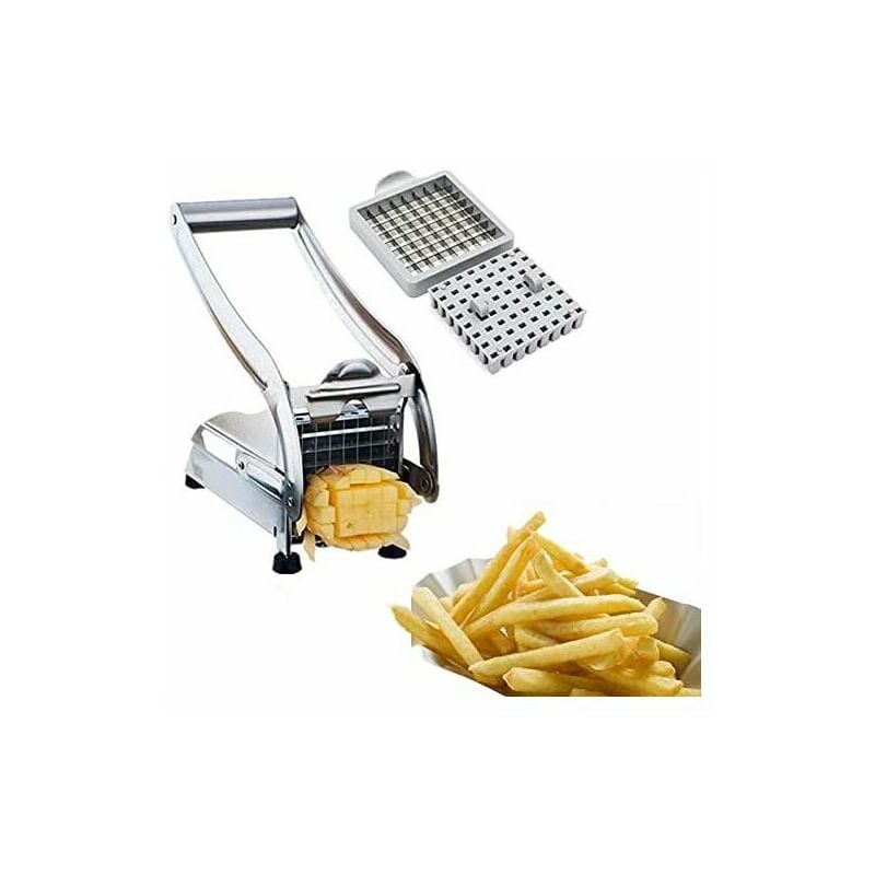 Lucky-88 - Hachoir à pommes de terre en acier inoxydable Hachoir à frites