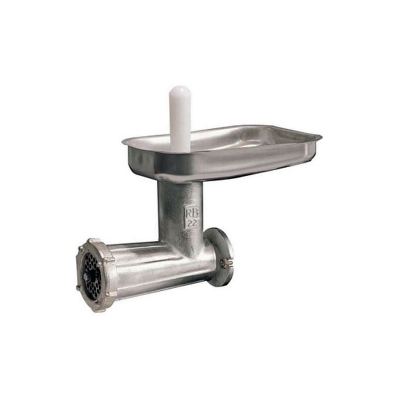 Reber - Accessoire hachoir a' viande long N.22 pour presse tomate en fonte lourde plaque inox accessoires presse tomate