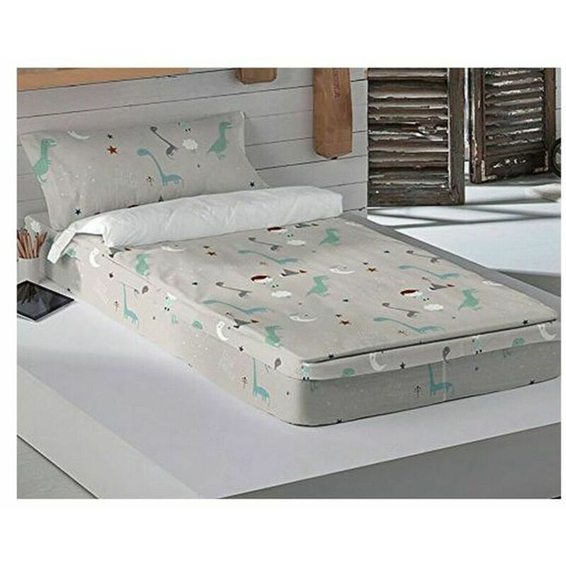 

Saco Nórdico con Relleno Jurasic Blanco (Cama de 90) - Haciendo El Indio