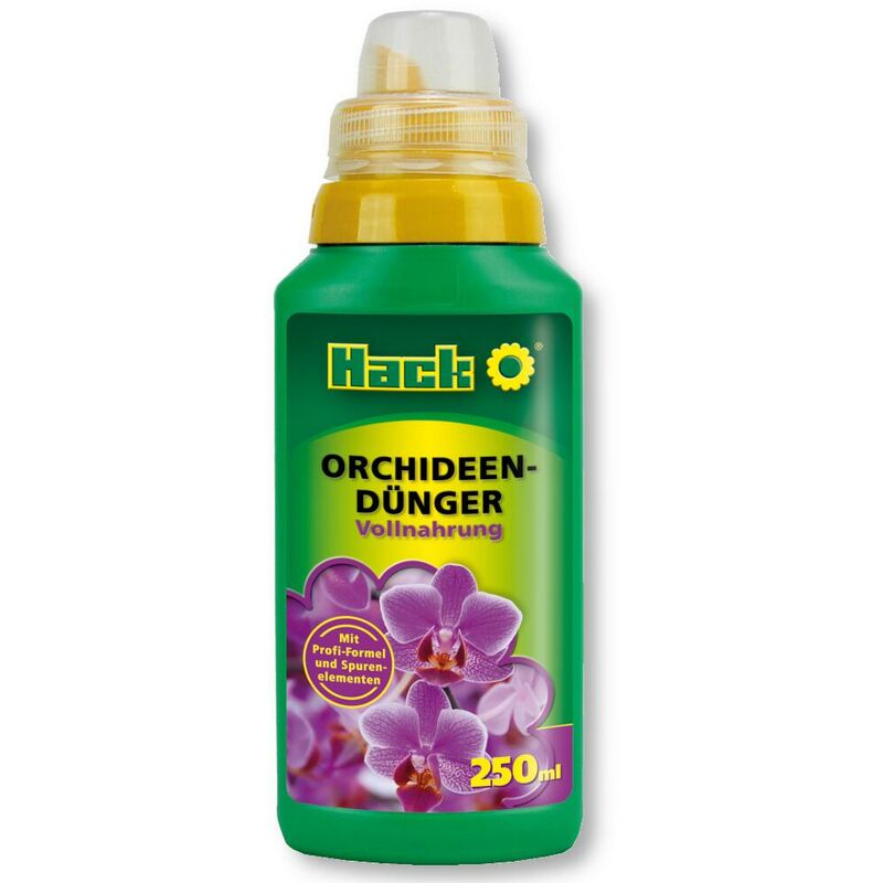 Hack - engrais pour orchidées 250 ml engrais liquide, nourriture pour orchidées, effet rapide