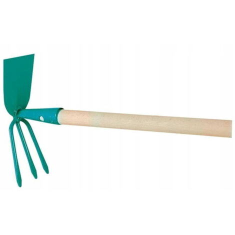 Hacke mit Gabel, 113–118 cm, Kohlenstoffstahl + Eschenstiel