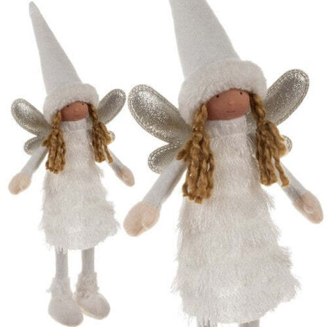 Hada - figura navideña blanca Ruhhy 22342